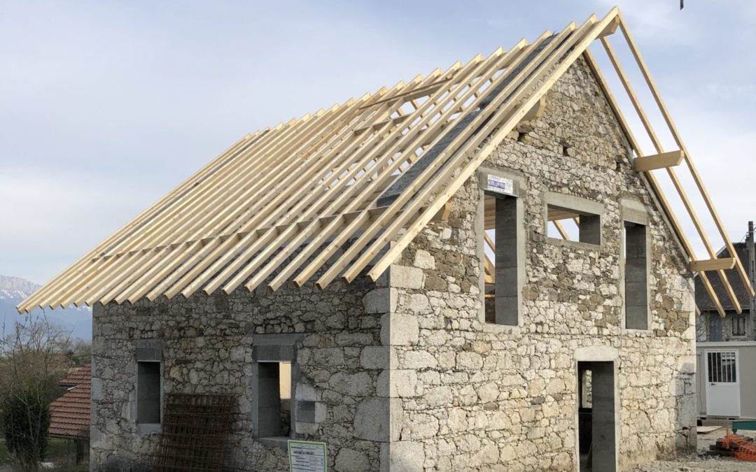 Rénovation de charpente à Allonzier-la-Caille en haute Savoie – 74