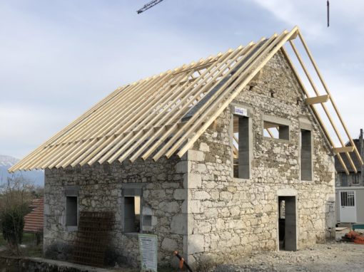 Rénovation de charpente à Allonzier-la-Caille en haute Savoie – 74
