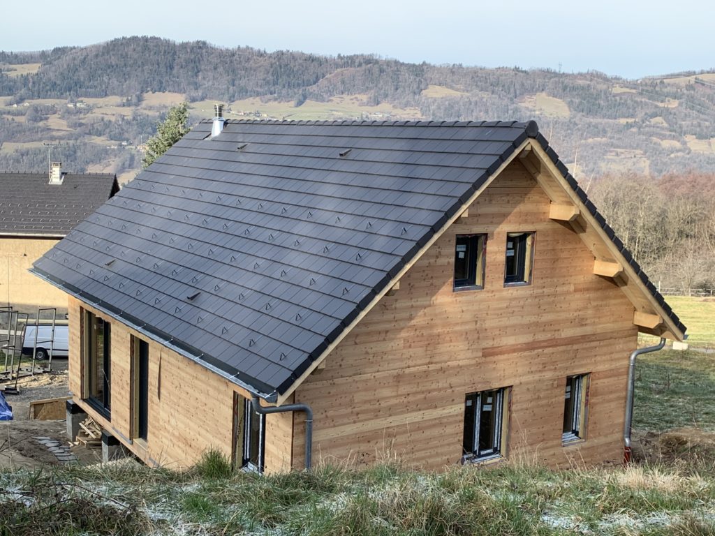 Construction maison ossature bois écologique en Savoie