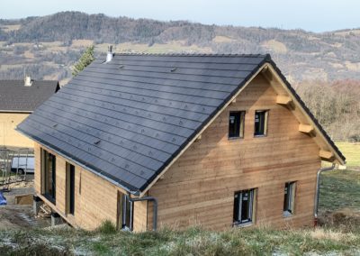 Montage de maison ossature bois écologique à La Rochette en Savoie – 73